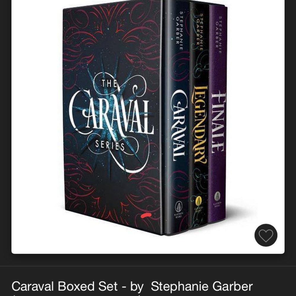 Caraval series hard cover by Stephanie garber brand new sealed